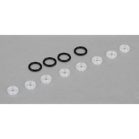TLR X-Ring 8 Lower Cap Seals (4): 8T 3.0, TLR243024
