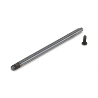TLR 16mm Shock Shaft, TiCn Rear, 8T 3.0