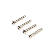 TLR Left Hand Button Head Screws, M3x20mm, 4pcs, 8X Elite