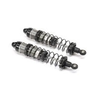 TLR Aluminium Rear Shock Set Complete, Mini-B