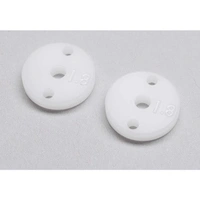 TLR Machined 2.3mm Shock Pistons, 2x1.8mm, G3, 2pcs