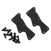 TLR Front Arm Inserts, Carbon, 8X Elite
