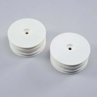 TLR Front Wheel, White, 2pcs, 22X-4 TLR43022