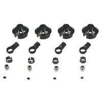 TLR Shock Ends Cups with Hardware Aluminium (4) 8B 8T TLR5434