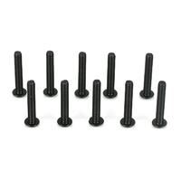 TLR Button Head Screws, M3 x 18mm (10), TLR5905