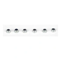 TLR Locknut, M2.5 x .45 x 5mm, 6pcs, 22 5.0, 22X-4