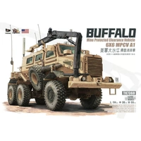 T-Model 1/72 U.S. 'Buffalo' 6X6 MPCV A1 (Normal Version) Plastic Model Kit