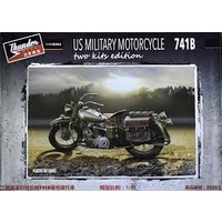 Thunder Models 1/35 US Military Indian 741B 2 in Box Plastic Kit