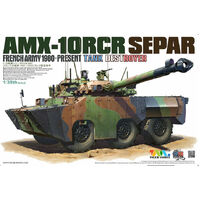 Tiger Model 1/35 French Army AMX-10RCR SEPAR Tank Destroyer Plastic Model Kit 4607
