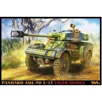 Tiger Model 1/35 Panhard AML-90 Light Armoured Car Plastic Model Kit 4635