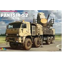 Tiger Model 1/35 Russian Pantsir-S2 Self-Propelled AA Missile System Plastic Model Kit 4645