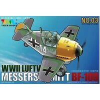 Tiger Model German Messerschmitt BF109 Q Edition Plastic Model Kit 103