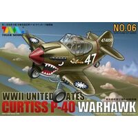 Tiger Model American P40 Q Edition Plastic Model Kit 106