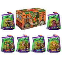 TMNT Teenage Mutant Ninja Turtles 2012 Basic Figures Bundle