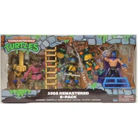 TMNT Classic 1988 Remastered Animated Figure 6 Pack