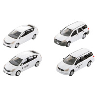 Tomytec N Car Collection Basic Set Select Business Car White