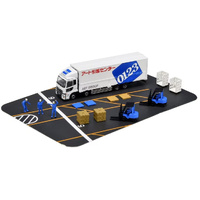 Tomytec N Truck Logistics Site Wing Van Set C Art Moving Company