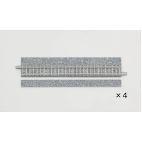 Tomix N Straight Wide PC Track w/ Detachable Sides 5-1/2" 140mm (4)