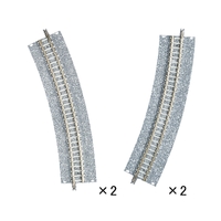 Tomix N Easement Wide PC Curve Track 15-3/8" Radius, 22.5° 