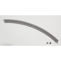 Tomix N Curve Track 15-3/8" 391mm Radius, 45° (4)