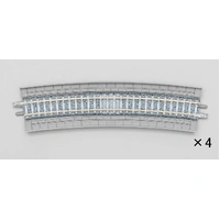 Tomix N Overhead Curve PC Tracks 541mm 15d set of 4