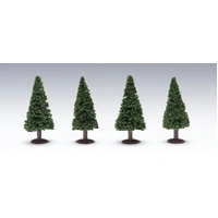 Tomix N 8204 Coniferous/Small Set of 4