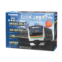 Tomix N Starter Set SD E233-3000 Series Ueno Tokyo Line