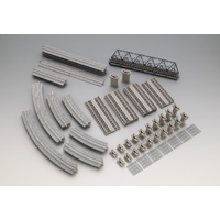 Tomix N Canted Track 3D Crossing Set