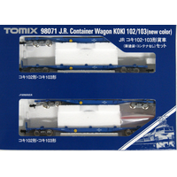 Tomix N KOKI 102/103 Container Wagon New Deco Set (4 Cars)