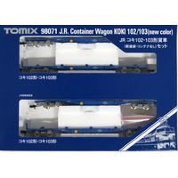 Tomix N KOKI 102.103 Container Wagon new deco 4cars