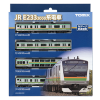 Tomix N JR E233-3000 Series Train Basic Set A (4 Cars Pack)
