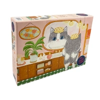 The Puzzle Collab Cat in the Bathroom 500pc Jigsaw Puzzle