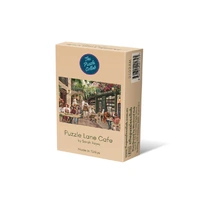 The Puzzle Collab Puzzle Lane Cafe 99 Piece Micro Puzzle