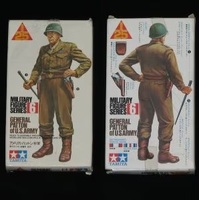 Tamiya 1/25 General Patton Figure Plastic Model Kit