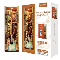 Tonecheer Travels in Venice 3D Book Nook Kit