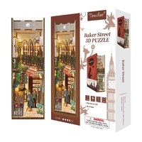 Tonecheer Sherlock Holmes 221b Baker Street 3D Book Nook Kit