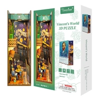 Tonecheer Vincent's World Van Gogh 3D Book Nook Kit