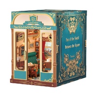 Tonecheer European Travels Infinity Train Cabin Book Nook