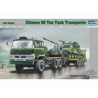 Trumpeter 1/35 Chinese 50T Tank Transporter Plastic Model Kit 00201