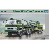 Trumpeter 1/35 Chinese 50T Tank Transporter Plastic Model Kit 00201