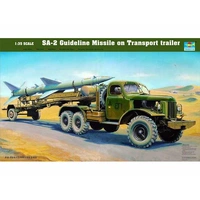Trumpeter 1/35 Sam-2 Missile with Loading Cabin 00204