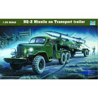 Trumpeter 1/35 HQ-2 Missile with Transport 00205 Plastic Model Kit