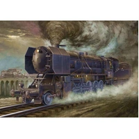 Trumpeter 1/35 Kriegslokomotive BR52 Plastic Model Kit [00210]