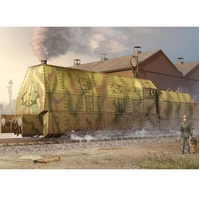 Trumpeter 1/35 German Panzerlok BR57 Armoured Locomotive Plastic Model Kit [00219]