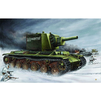 Trumpeter 1/35 Russian KV “Big Turret Tank Plastic Model Kit 00311