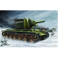 Trumpeter 1/35 Russian KV Big Turret Tank