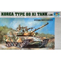 Trumpeter 1/35 Korean Type 88 K1 Tank Plastic Model Kit 00343