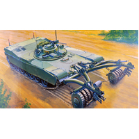 Trumpeter 1/35 M1 Panther II Mineclearing Plastic Model Kit 00346