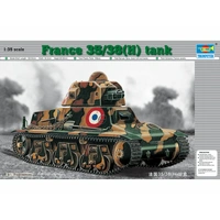 Trumpeter 1/35 France 35/38(H) sa18 37mm gun 00351