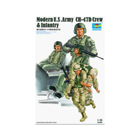 Trumpeter 1/35 2003 US Army Helicopter Crew 00415 Plastic Model Kit